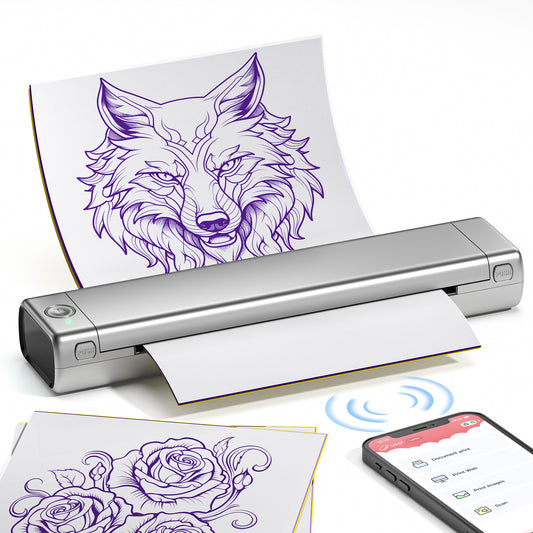 M08F Silver Tattoo Printer